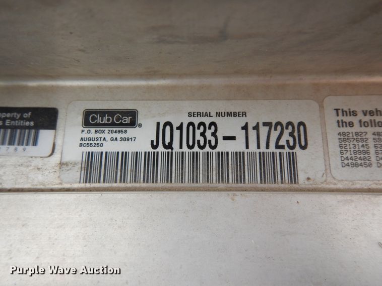 image for item HC9667 2010 Club Car Transporter 6 golf cart