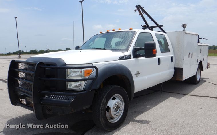 image for item HJ9830 2012 Ford F550 Super Duty  Crew Cab service truck