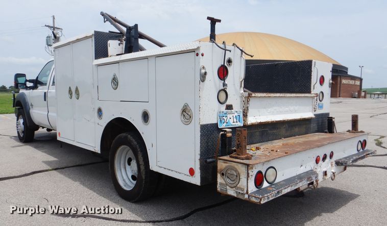 image for item HJ9830 2012 Ford F550 Super Duty  Crew Cab service truck