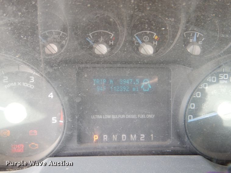 image for item HJ9830 2012 Ford F550 Super Duty  Crew Cab service truck