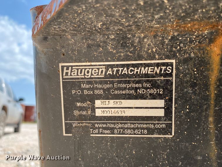 image for item HM9151 Haugen MIJ SKD skid steer telescopic jib