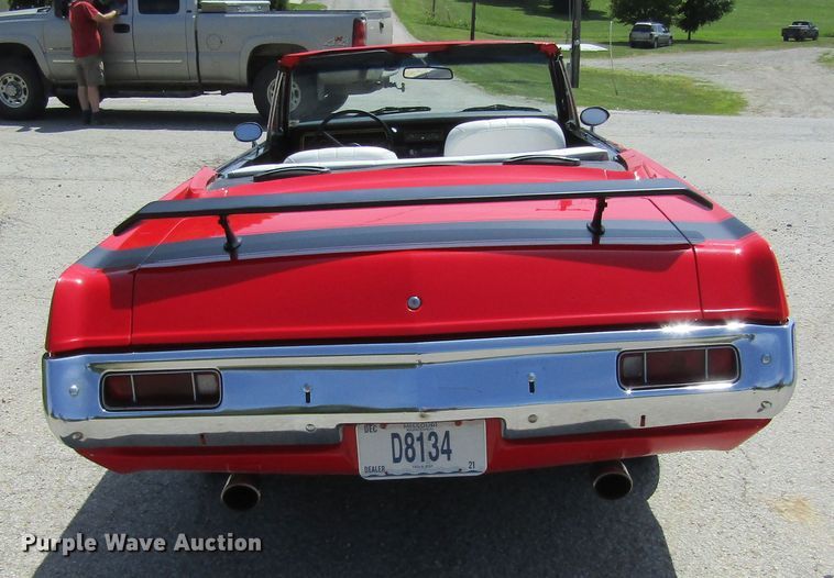 image for item HM9713 1971 Plymouth Scamp  convertible