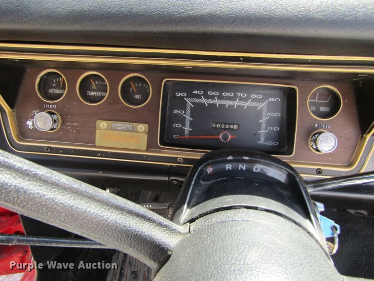 image for item HM9713 1971 Plymouth Scamp  convertible