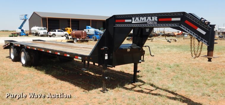 image for item HO9773 2017 Lamar FD02302A equipment trailer