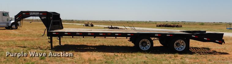 image for item HO9773 2017 Lamar FD02302A equipment trailer