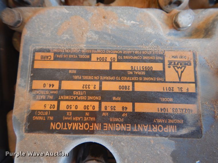 image for item HO9777 2004 Genie S65  boom lift