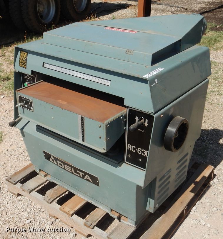 image for item HO9780 1987 Delta RC-63D wood planer