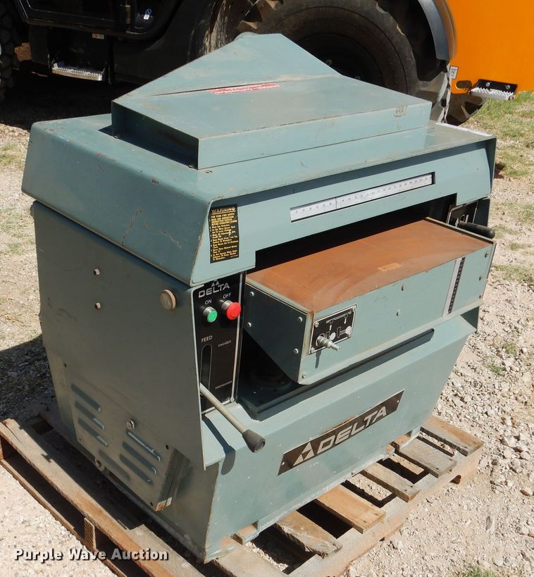 image for item HO9780 1987 Delta RC-63D wood planer