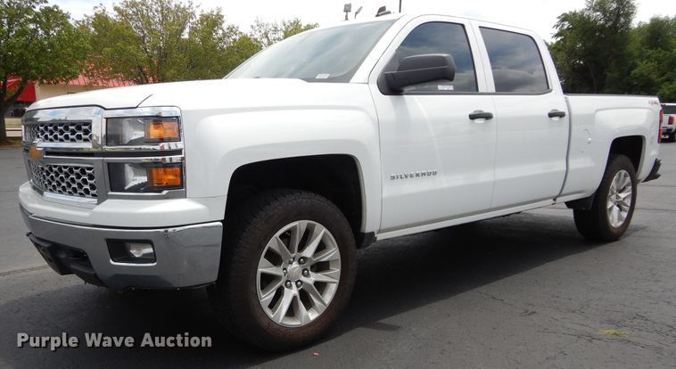 image for item HS9607 2014 Chevrolet Silverado 1500  Crew Cab pickup truck