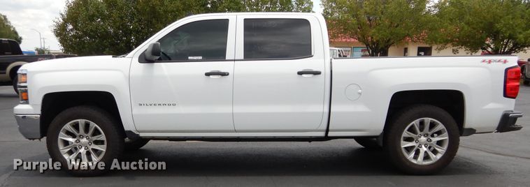 image for item HS9607 2014 Chevrolet Silverado 1500  Crew Cab pickup truck