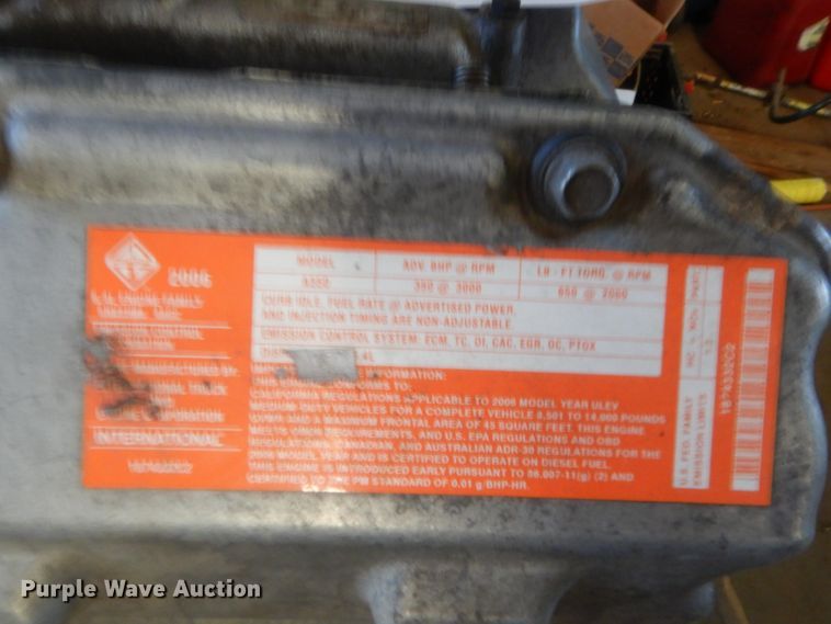 image for item HS9729 6.4L V8 diesel engine