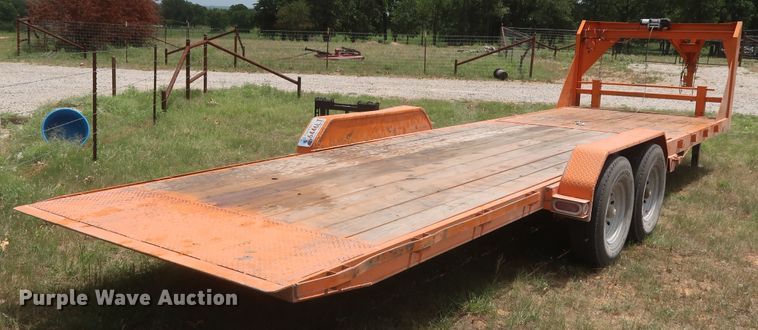 image for item HT9600 2020 Texoma tilt deck equipment trailer