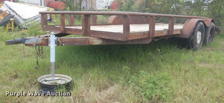 image for item HY9258 Shop built utility trailer