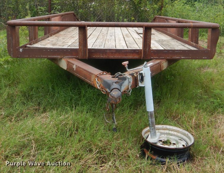 image for item HY9258 Shop built utility trailer