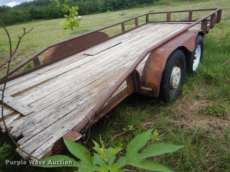 image for item HY9258 Shop built utility trailer