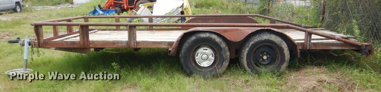 image for item HY9258 Shop built utility trailer