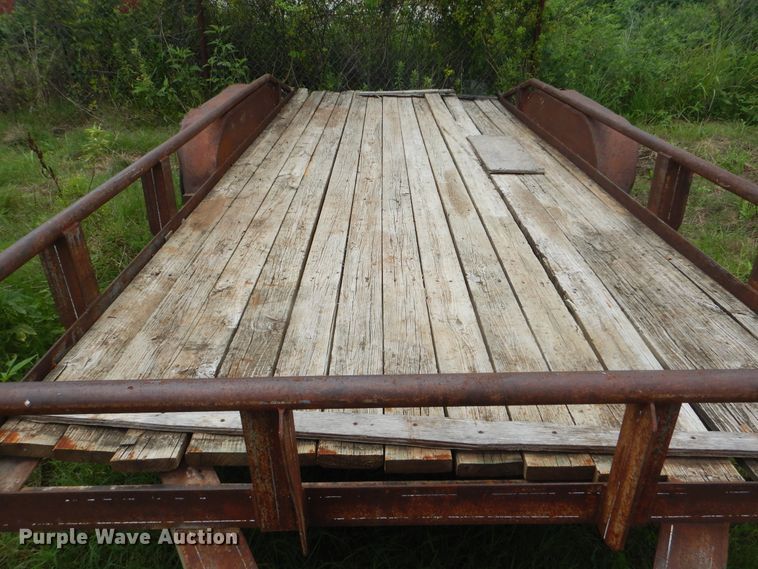 image for item HY9258 Shop built utility trailer