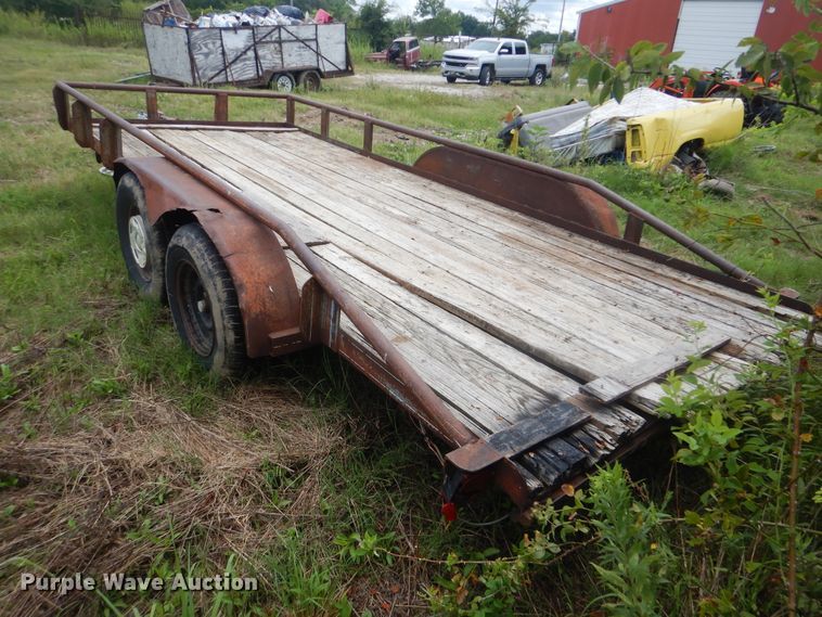 image for item HY9258 Shop built utility trailer