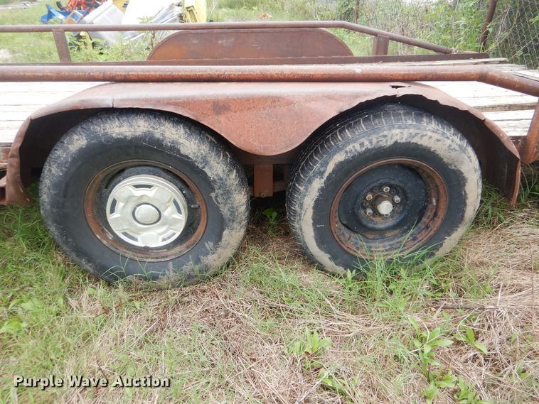 image for item HY9258 Shop built utility trailer