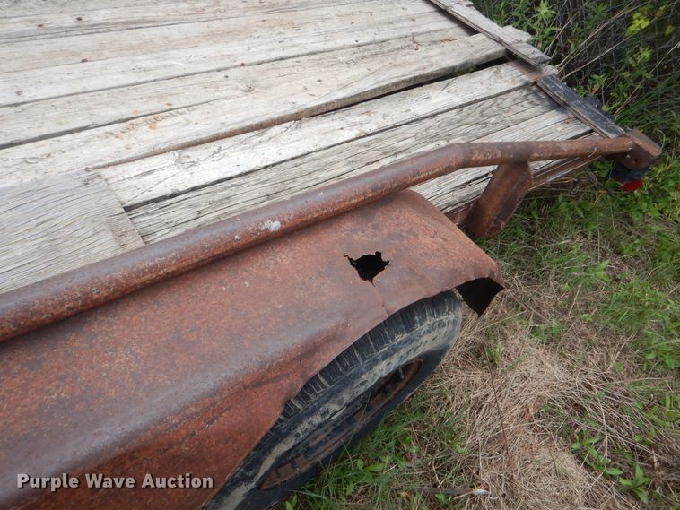 image for item HY9258 Shop built utility trailer