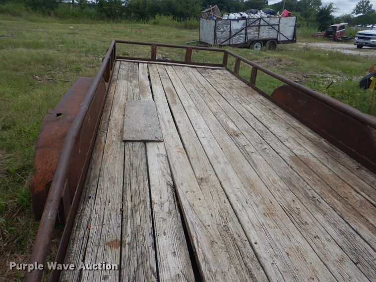 image for item HY9258 Shop built utility trailer