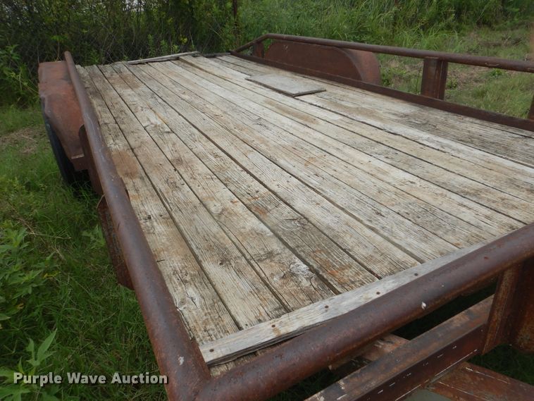 image for item HY9258 Shop built utility trailer