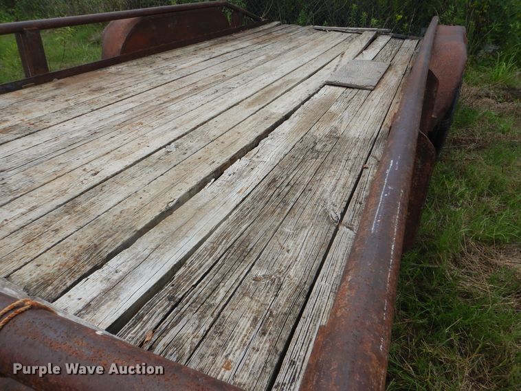 image for item HY9258 Shop built utility trailer