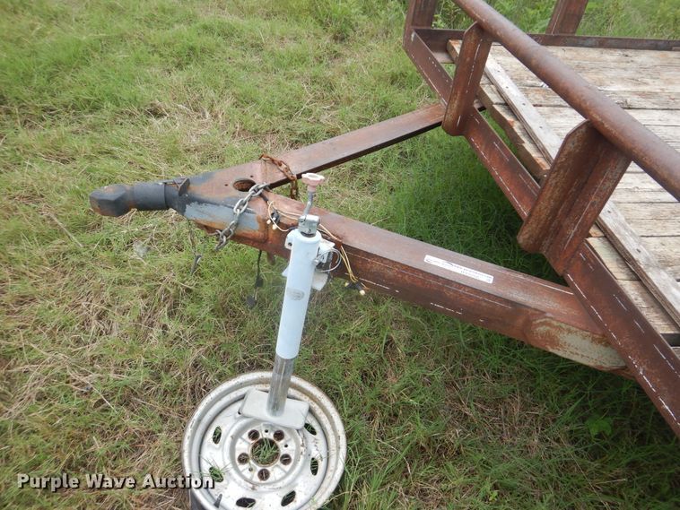 image for item HY9258 Shop built utility trailer