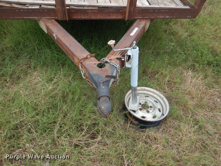 image for item HY9258 Shop built utility trailer