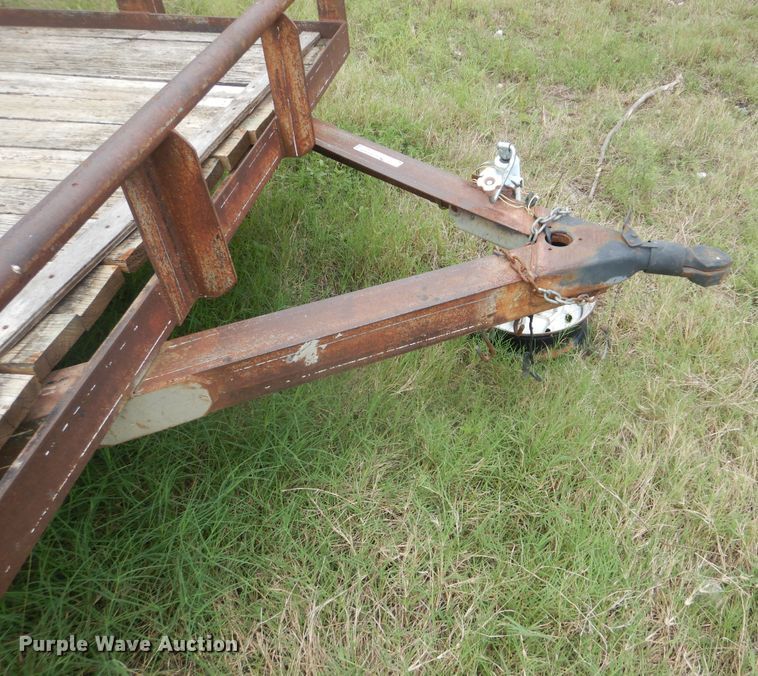 image for item HY9258 Shop built utility trailer