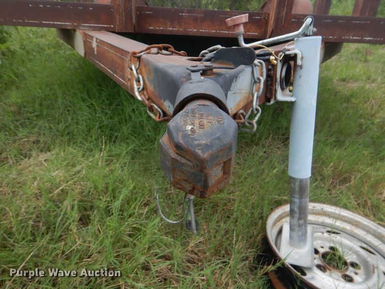 image for item HY9258 Shop built utility trailer