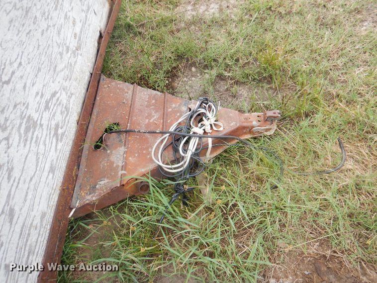 image for item HY9259 Shop built utility trailer