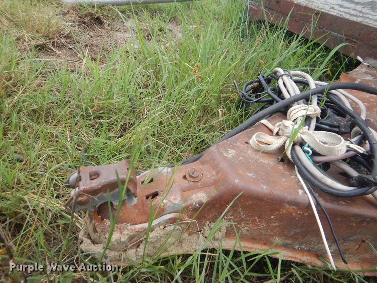 image for item HY9259 Shop built utility trailer