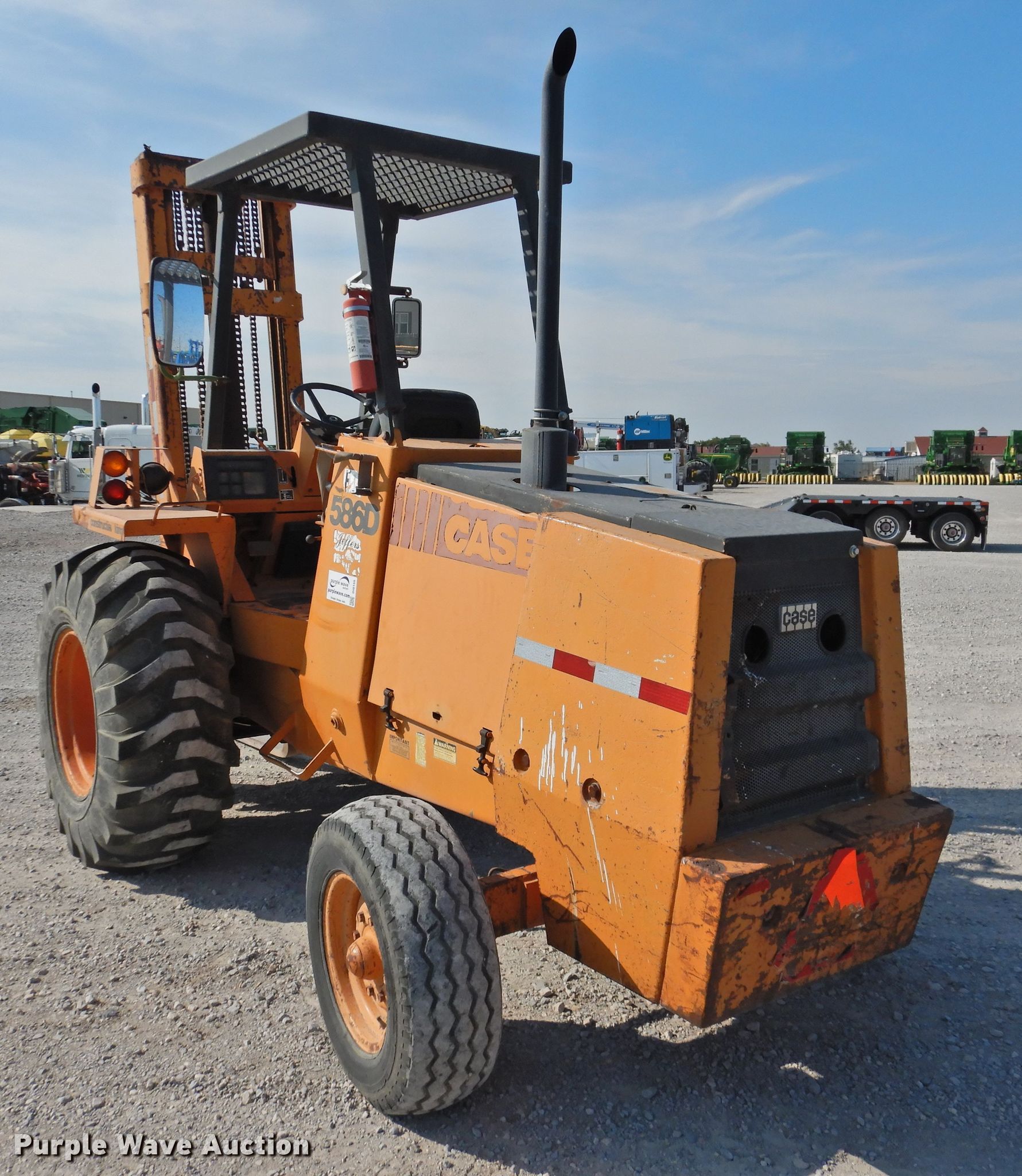 1982 Case 586D Construction King forklift in Amarillo , TX Item