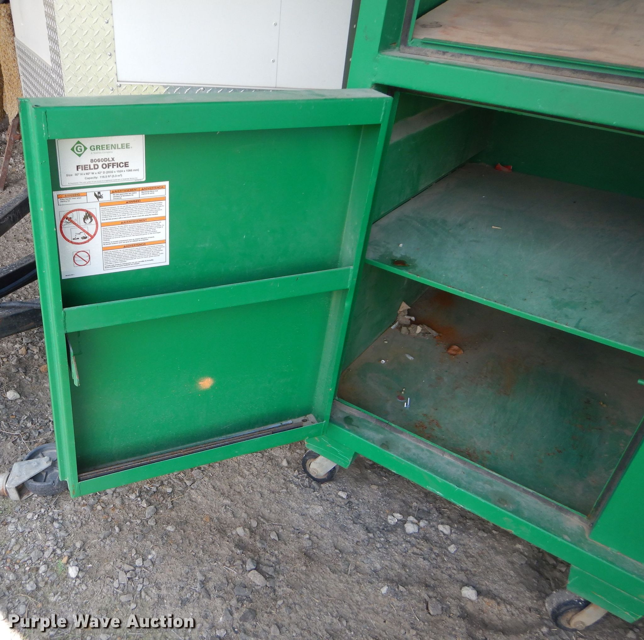 Greenlee 8060DLX Field Office box in Topeka, KS Item FY9155 sold