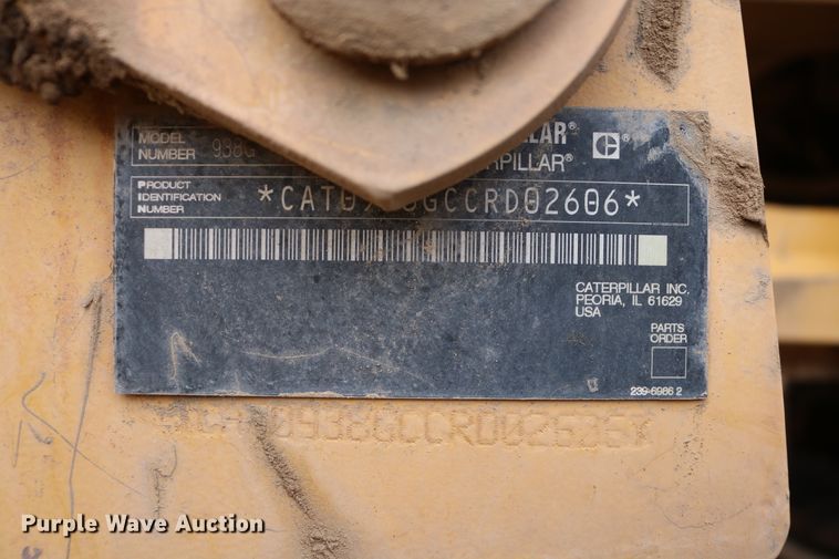 image for item DD6122 2007 Caterpillar 938G Series II  wheel loader