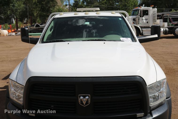 image for item DD6123 2012 Dodge Ram 5500  flatbed truck