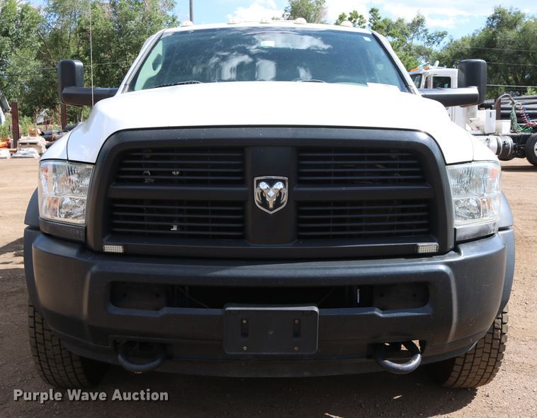 image for item DD6123 2012 Dodge Ram 5500  flatbed truck