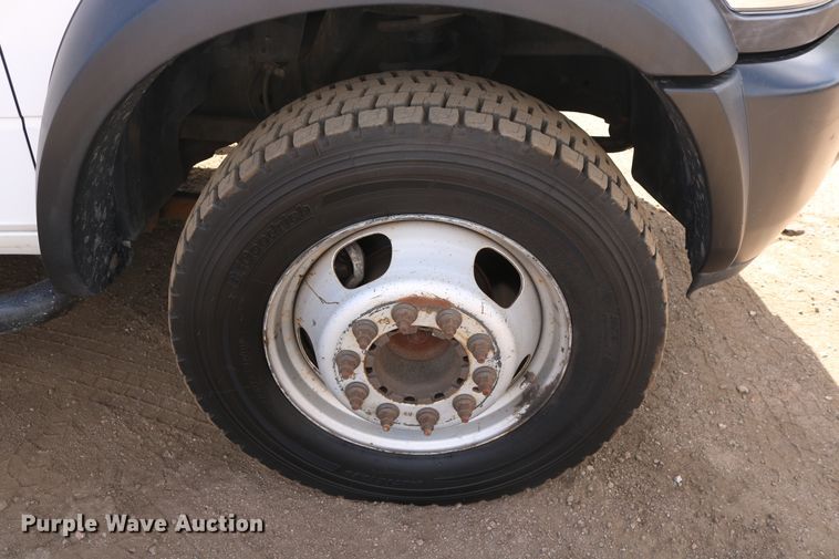 image for item DD6123 2012 Dodge Ram 5500  flatbed truck