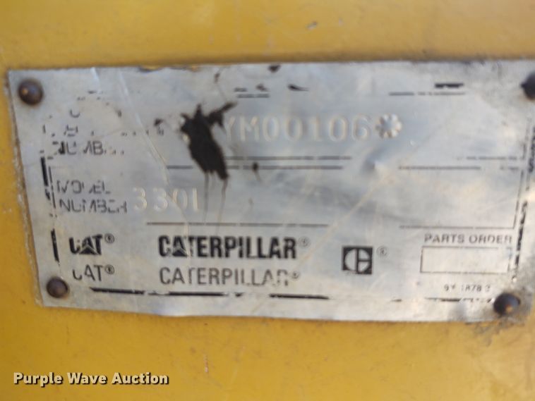 image for item DD6987 1994 Caterpillar 330L  excavator