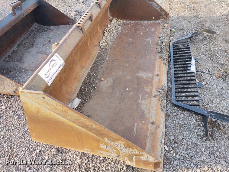 image for item DE6984 (2) skid steer buckets