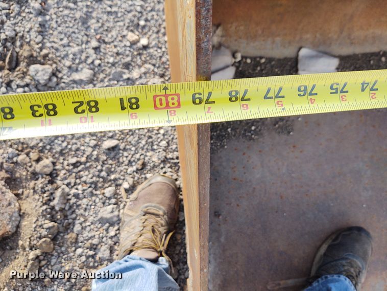 image for item DE6984 (2) skid steer buckets