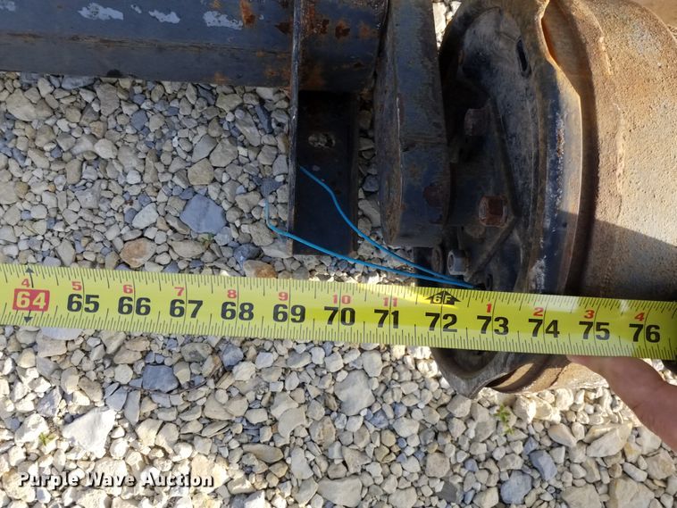 image for item DE6992 (2) torsion axles