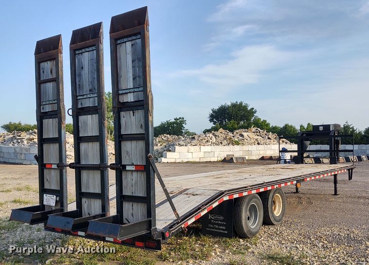 image for item DE7008 2016 Kaufman equipment trailer