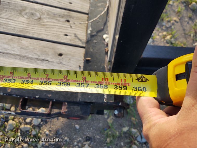 image for item DE7008 2016 Kaufman equipment trailer