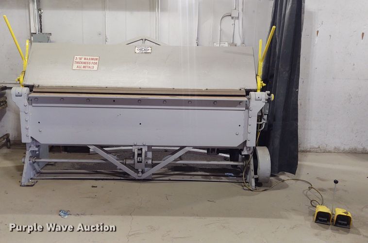 image for item DE7025 Chicago sheet metal brake