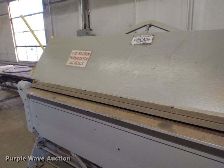 image for item DE7025 Chicago sheet metal brake
