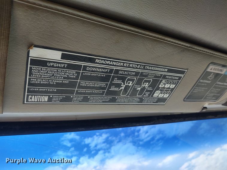 image for item DE7036 2008 Sterling LT8  crane truck