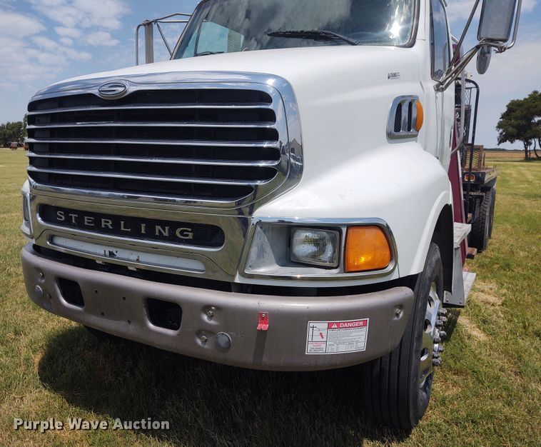 image for item DE7036 2008 Sterling LT8  crane truck