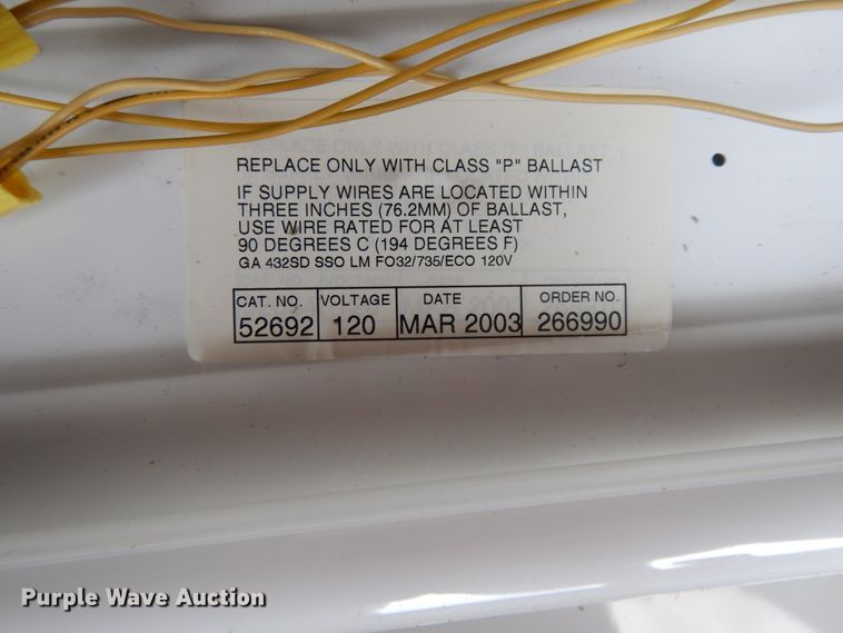 image for item DF5149 Approximately 40 light fixtures